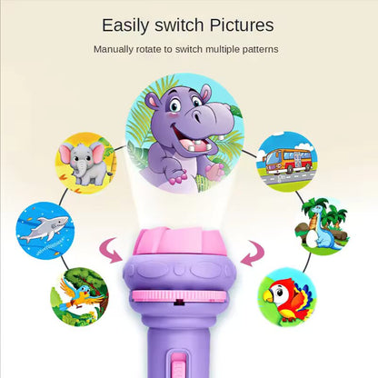 Projector Flashlight for Kids | Early Learning & Fun Projection Torch