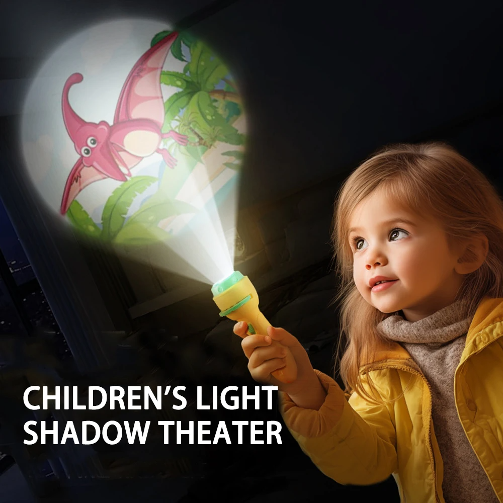 Projector Flashlight for Kids | Early Learning & Fun Projection Torch